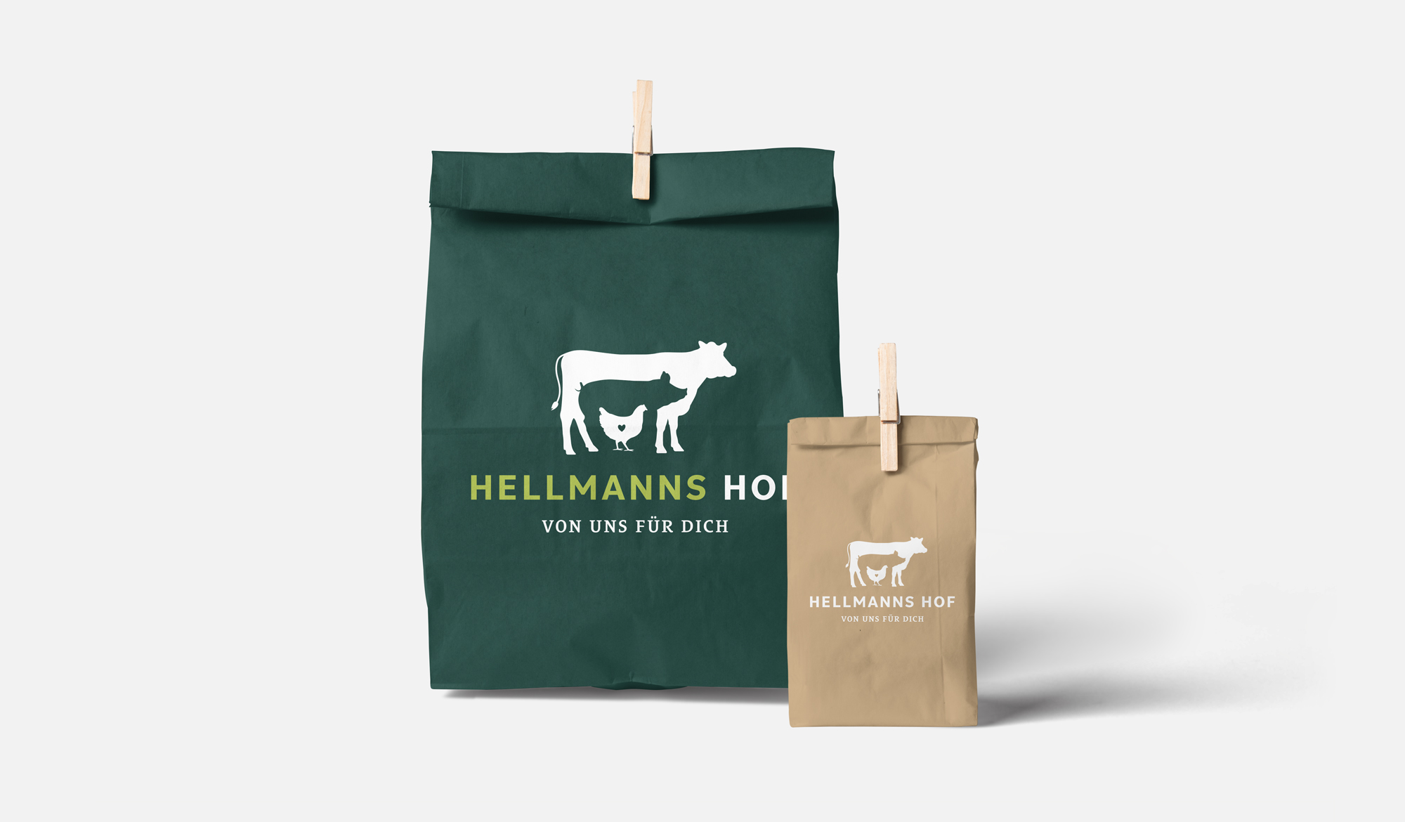 Hellmanns Hof, Packaging Papiertüten