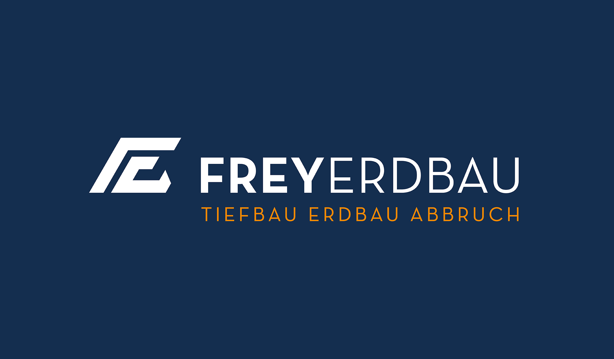 FreyErdbau Logo